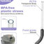 Paja comp para licuadora Blast PCTG base silicona alimenticia gris