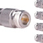 Conector N-hembra doble adaptador coaxial RF