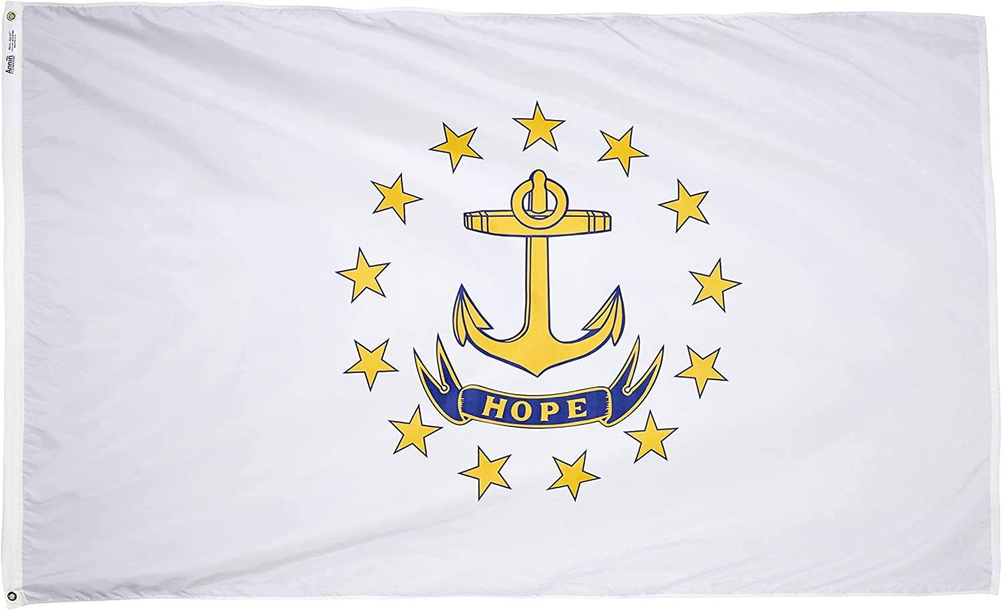 Bandera Rhode Island 3x5ft fabricada EE.UU.