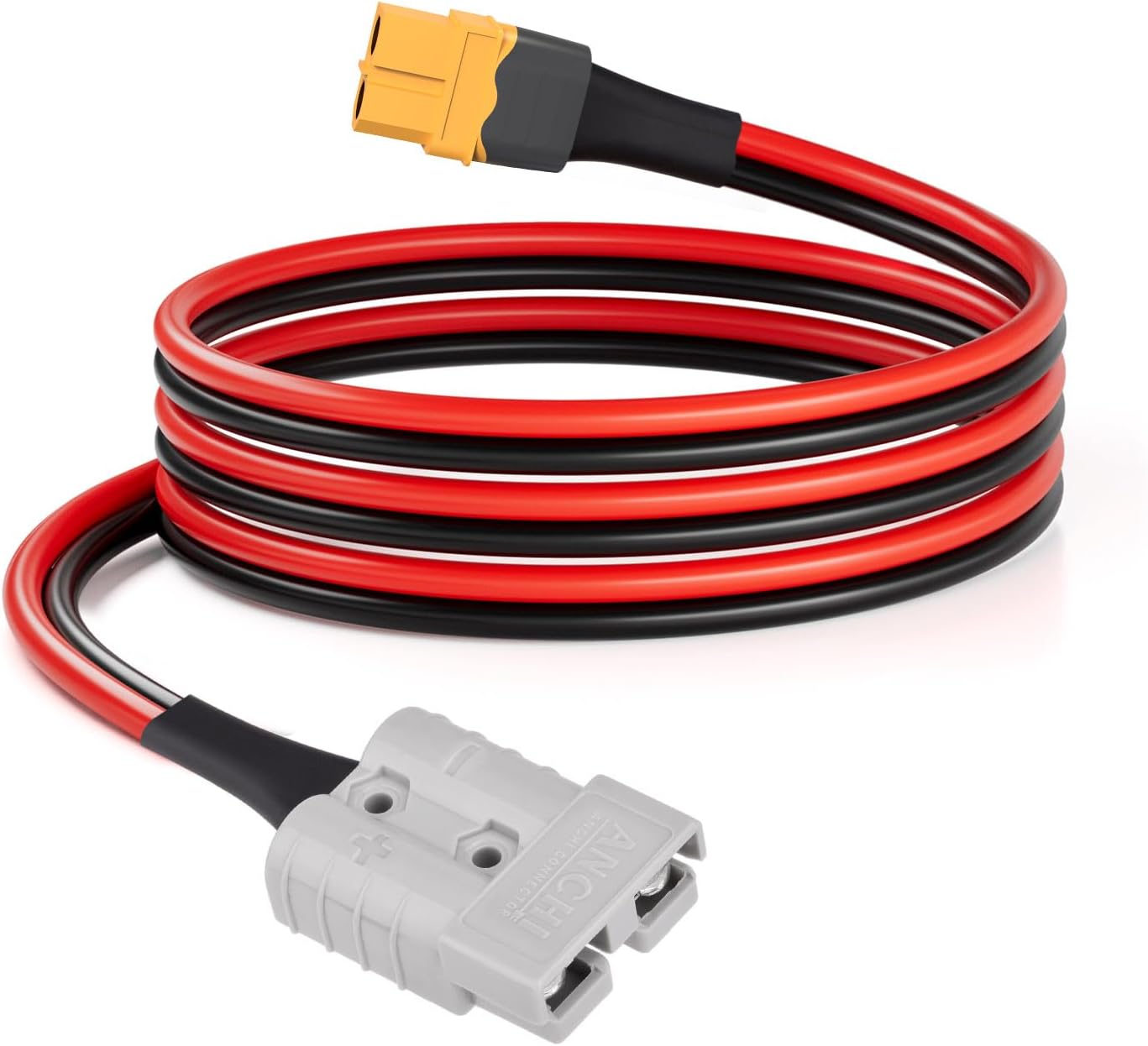 Cable conector Anderson SB50 6ft para batería RC y solar