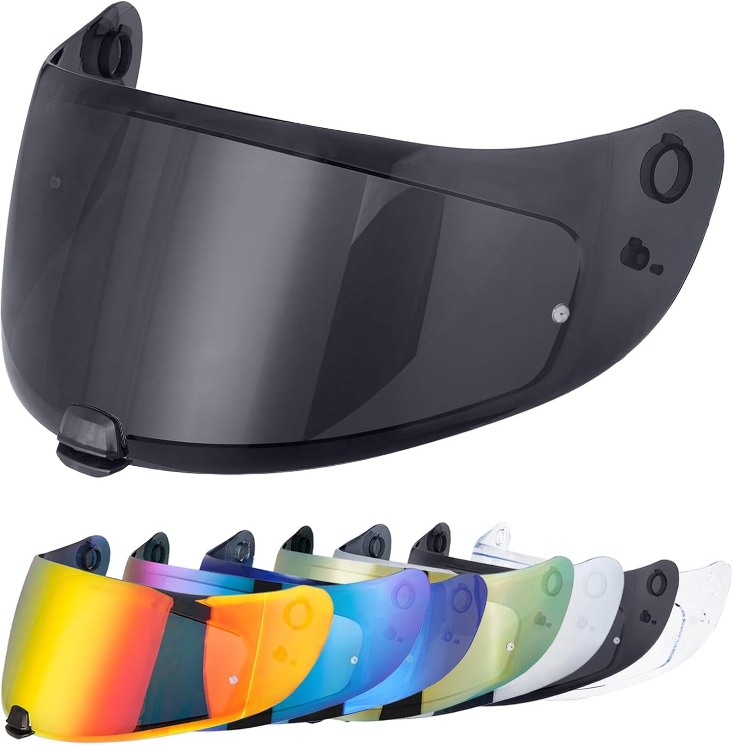 Visor casco motocicleta FG-17 FG-ST IS-17 HJ20M Negro