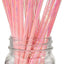 Pajitas papel decorativas paquete 100