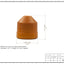 Topes delanteros comp Chevrolet Colorado 04-12 Canyon Z71