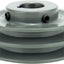 Polea V-Belt doble ranura 3.75pulg 1pulg 2AK391