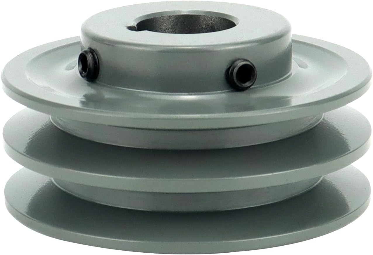 Polea V-Belt doble ranura 3.75pulg 1pulg 2AK391