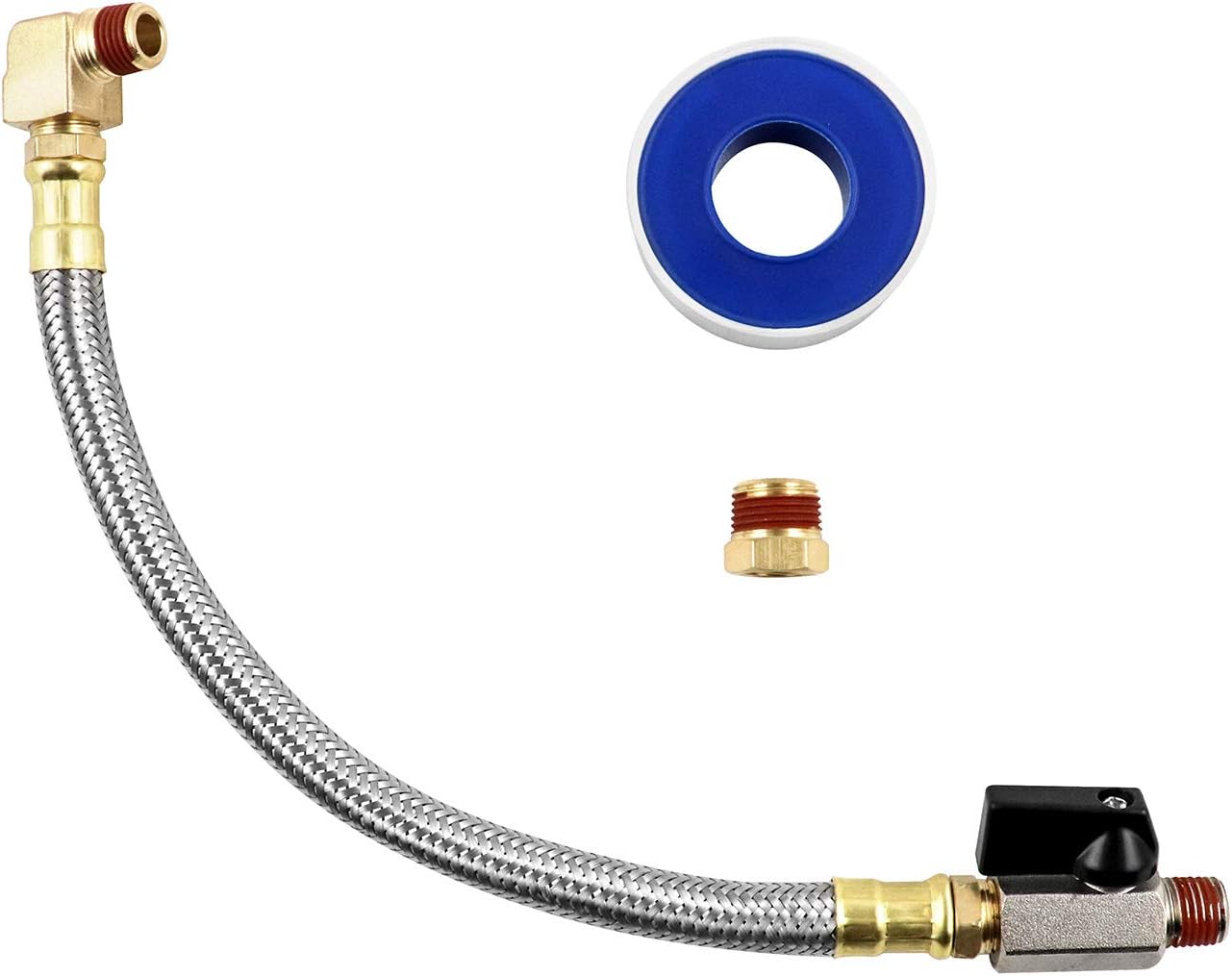 Kit ensamblaje válvula drenaje compresor 10pulg 1/4 NPT