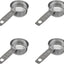 Taza medición acero inox 80ml para perros