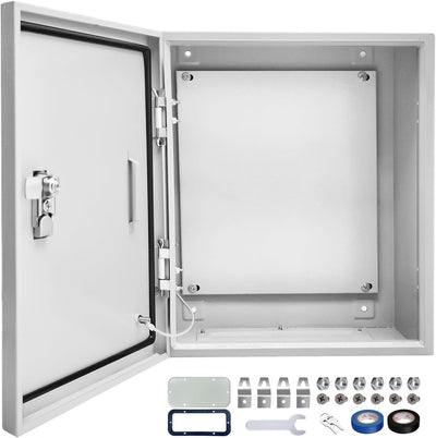 Caja eléctrica NEMA 4X acero 24x24x12pulg impermeable