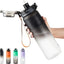 Botella agua deportiva Tritan 34oz popote extraíble sin BPA