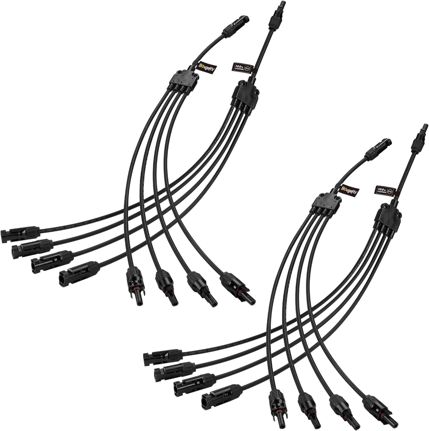 Conectores ramificación solar en Y 1-4 kit 2 pares