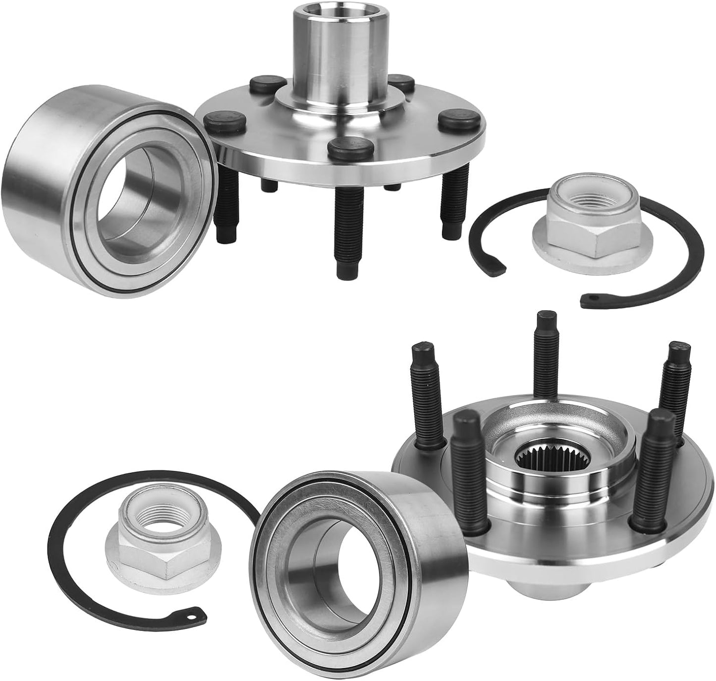 Kit rodamiento rueda delantera Ford Edge 07-10 5 lengüetas