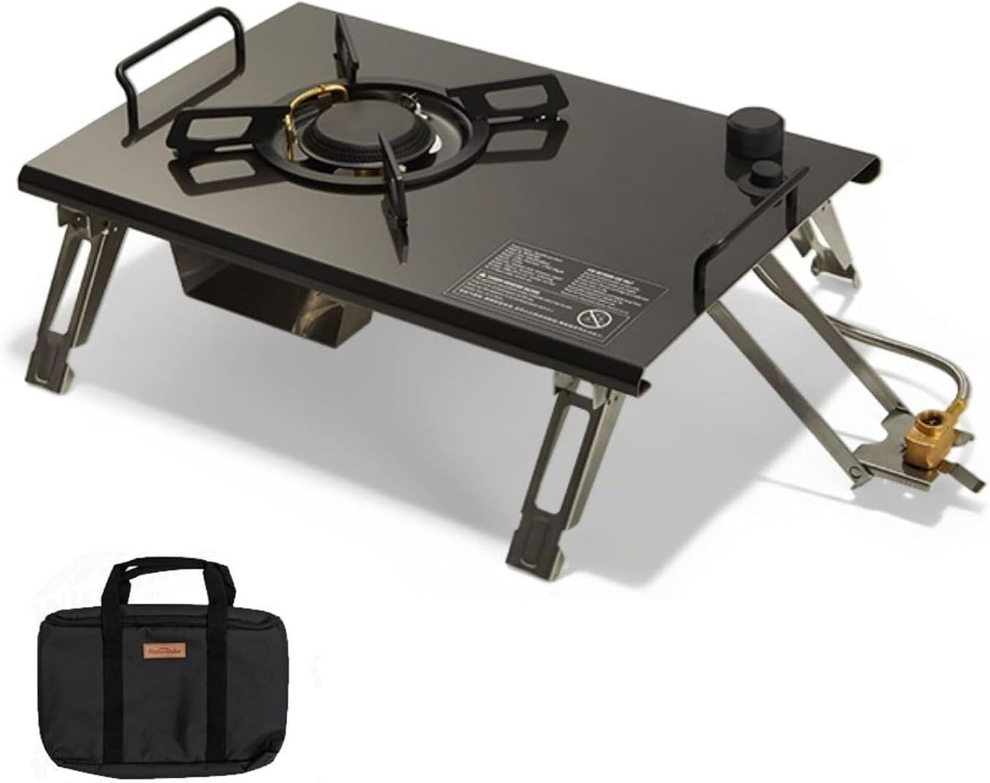 Estufa gas campamento IGT portátil 13648BTU plegable con