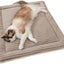 Cama gatos autocalentable almohadilla reversible suave lavable
