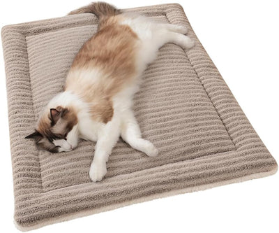 Cama gatos autocalentable almohadilla reversible suave lavable