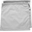 Bolsa lavandería viaje 100% algodón 2 Uds Gris claro