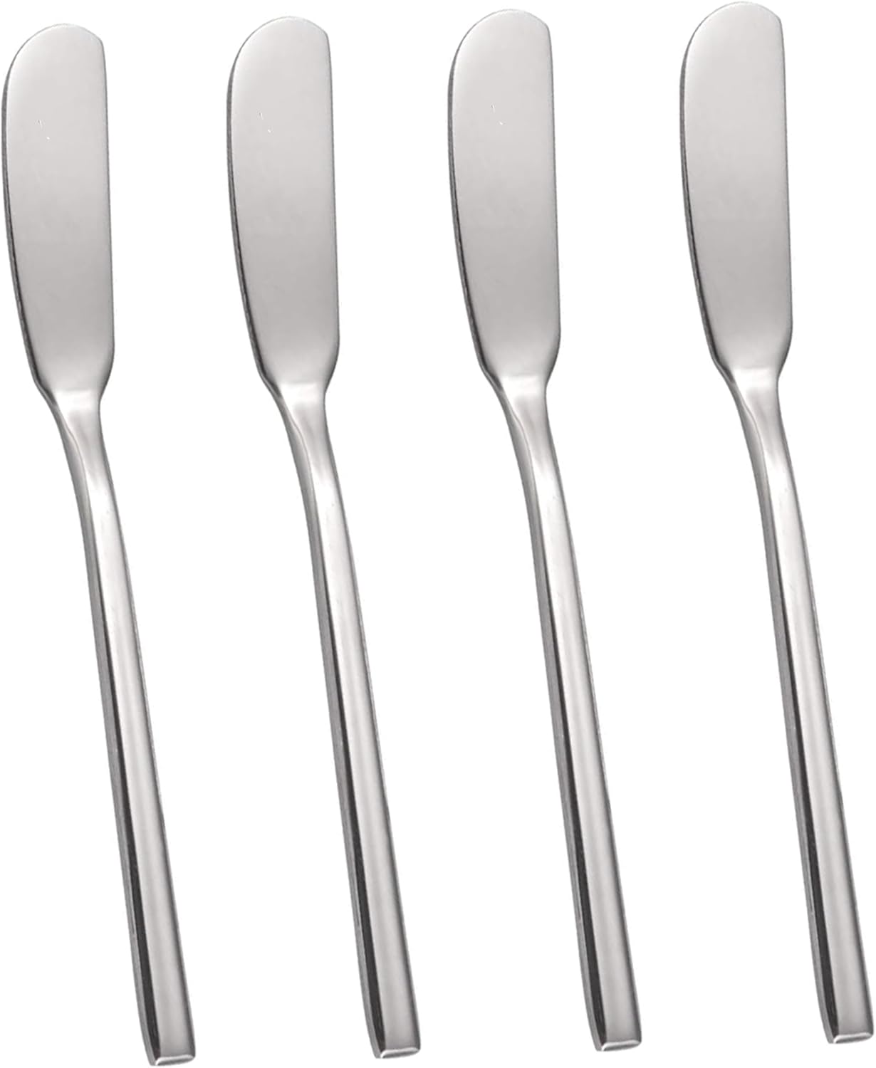 Set 4 Cuchillos Mantequilla Acero Inox 6.5pulg