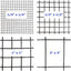 Paño hardware PVC negro 24" x50 ft 1/2" 19GA