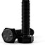 Pernos hex m5-0.8x30mm acero grado 8.8 negro 50pzas