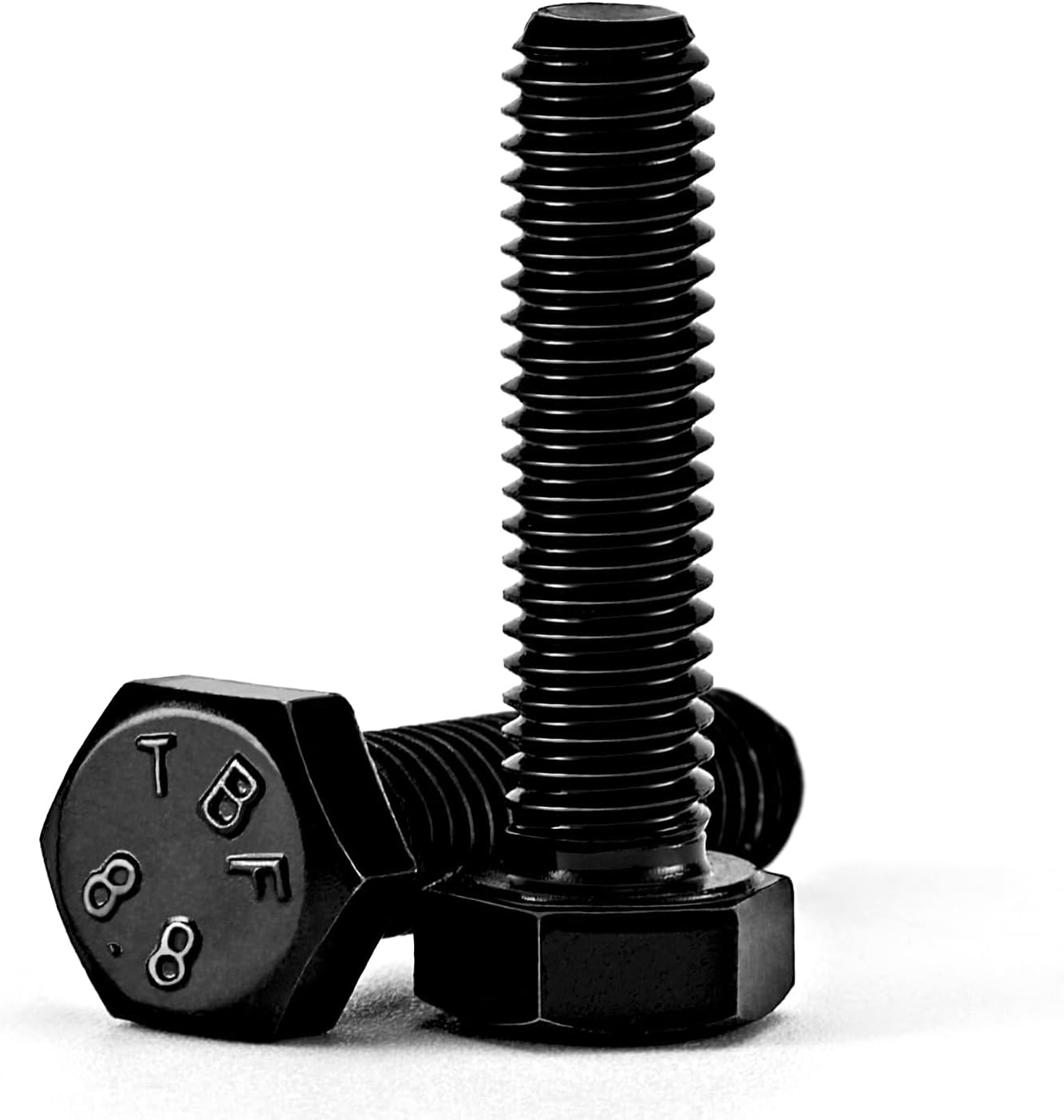 Pernos hex m5-0.8x30mm acero grado 8.8 negro 50pzas