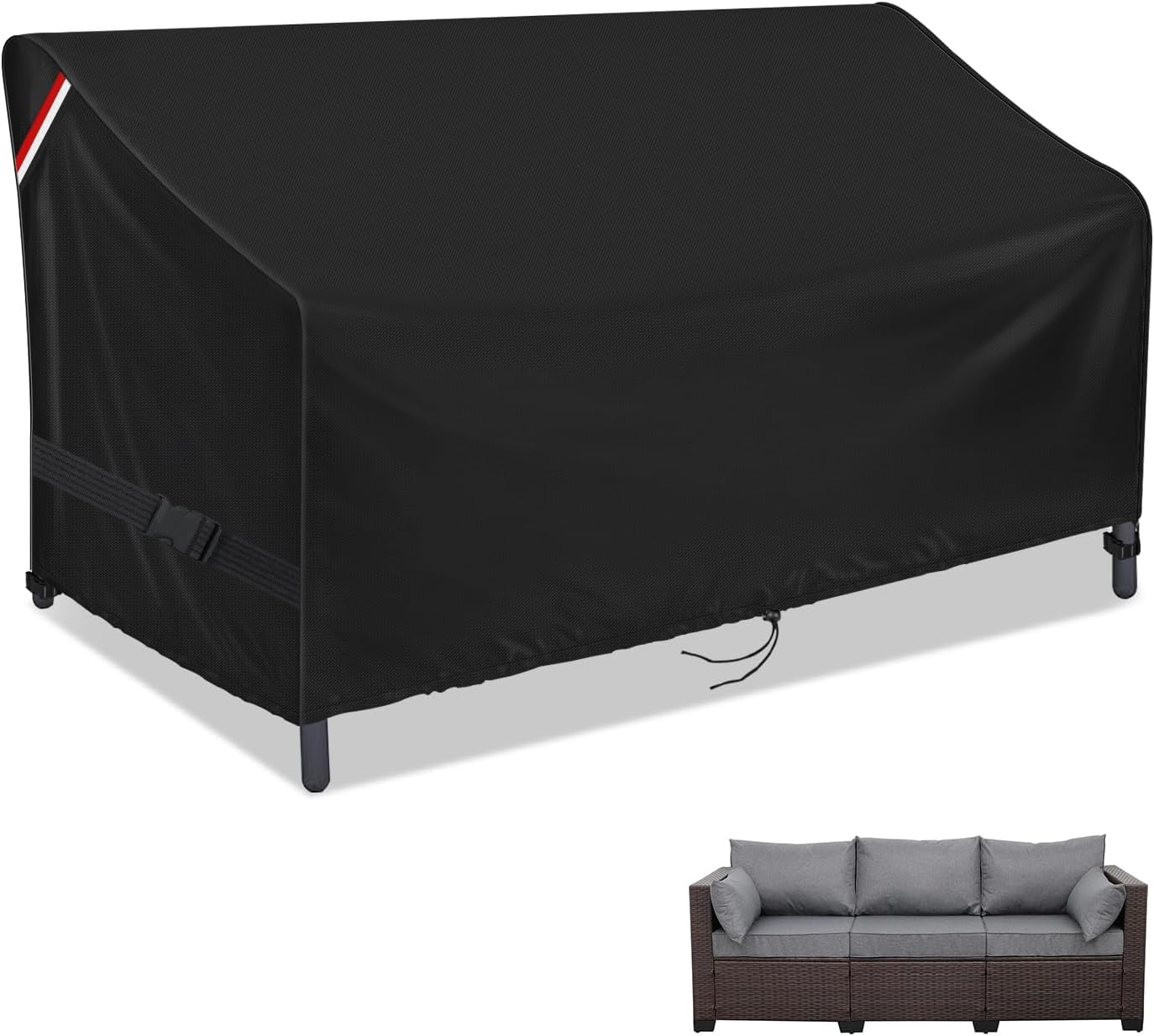 Funda sofá exterior 80" 3 plazas impermeable