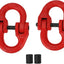 2 Pzas Enganche Remolque Hammerlock Grado 80 12000lb Rojo