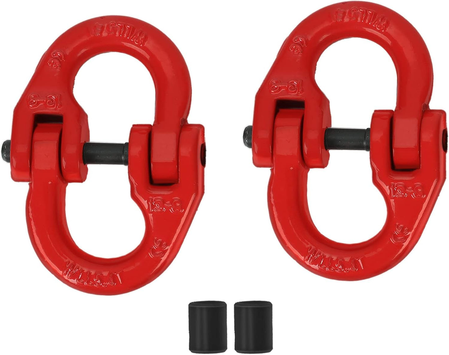 2 Pzas Enganche Remolque Hammerlock Grado 80 12000lb Rojo