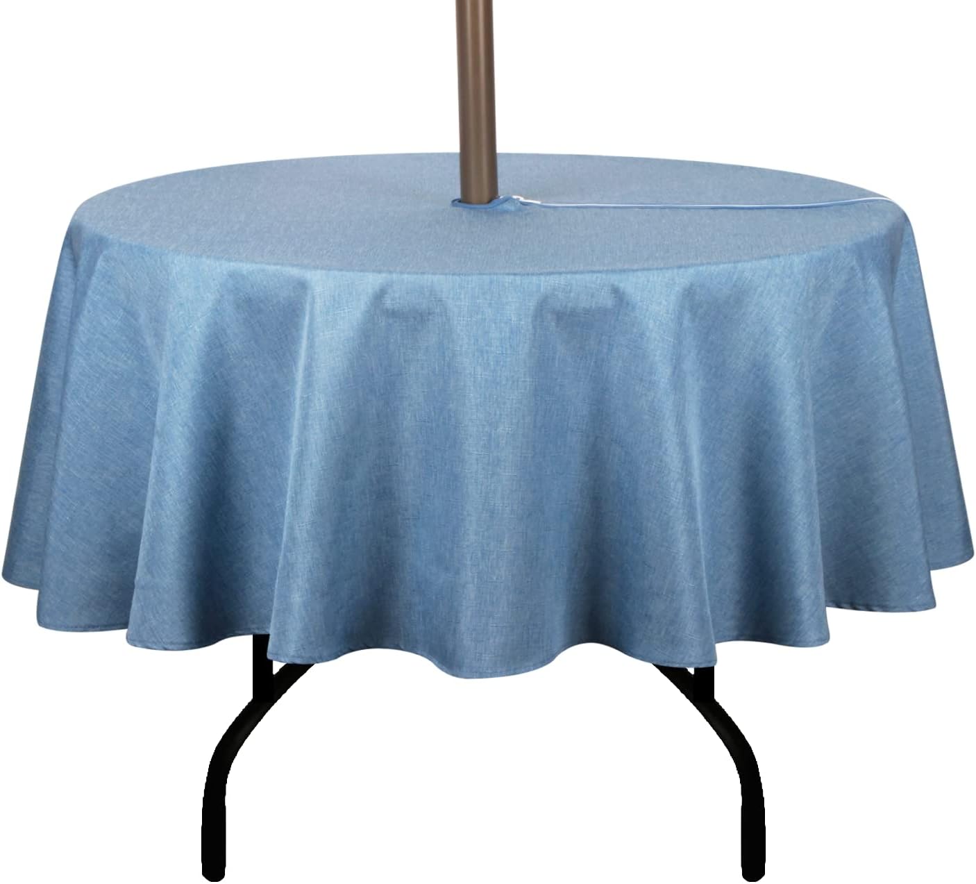 Mantel exterior poliéster impermeable con agujero sombrilla