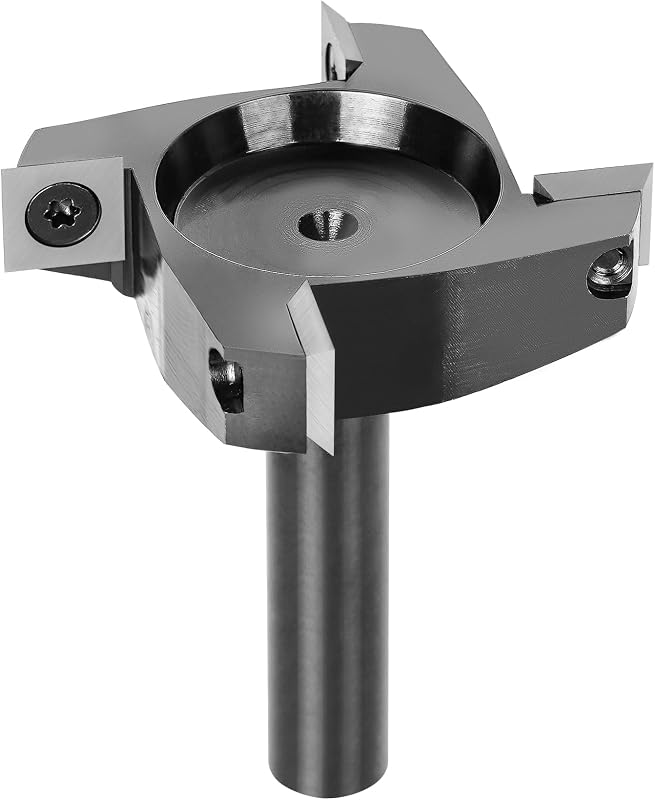 Broca router 1/2pulg 2.5pulg 4 alas para aplanar madera