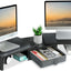 Soporte elevador monitor dual ajustable 94cm escritorio