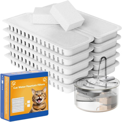 Filtro de agua para gatos y perros pequeños WF-P12G con bandeja de acero inoxidable