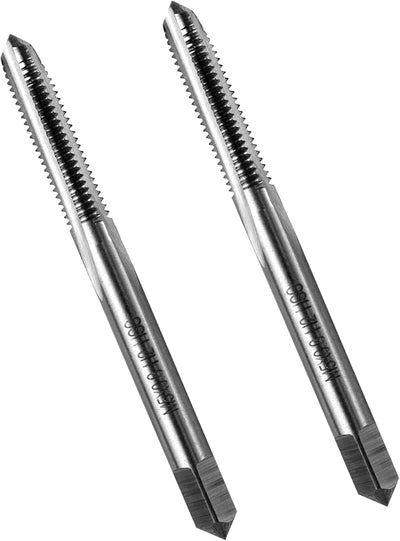 2 Pzas Tornillo M5 x 0.8 Rosca Métrica Flautas Rectas