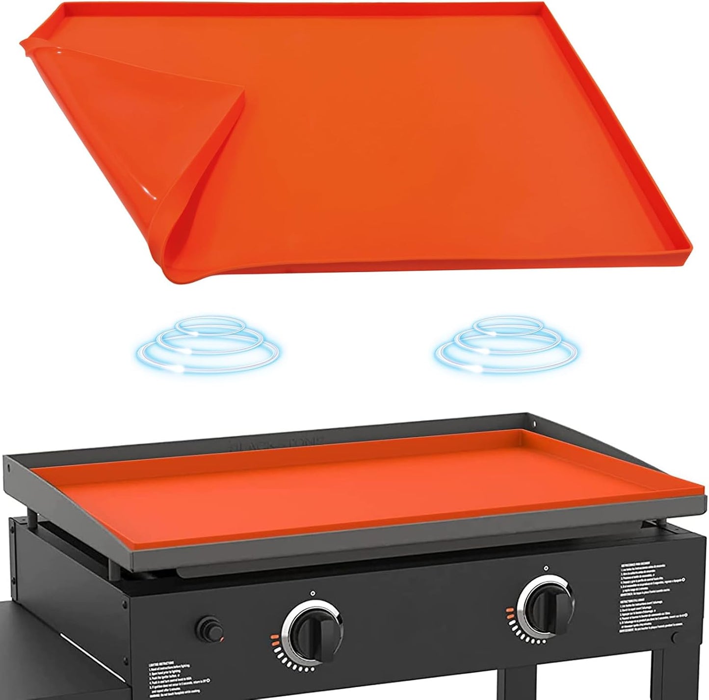 Tapete silicona Blackstone 28pulg naranja
