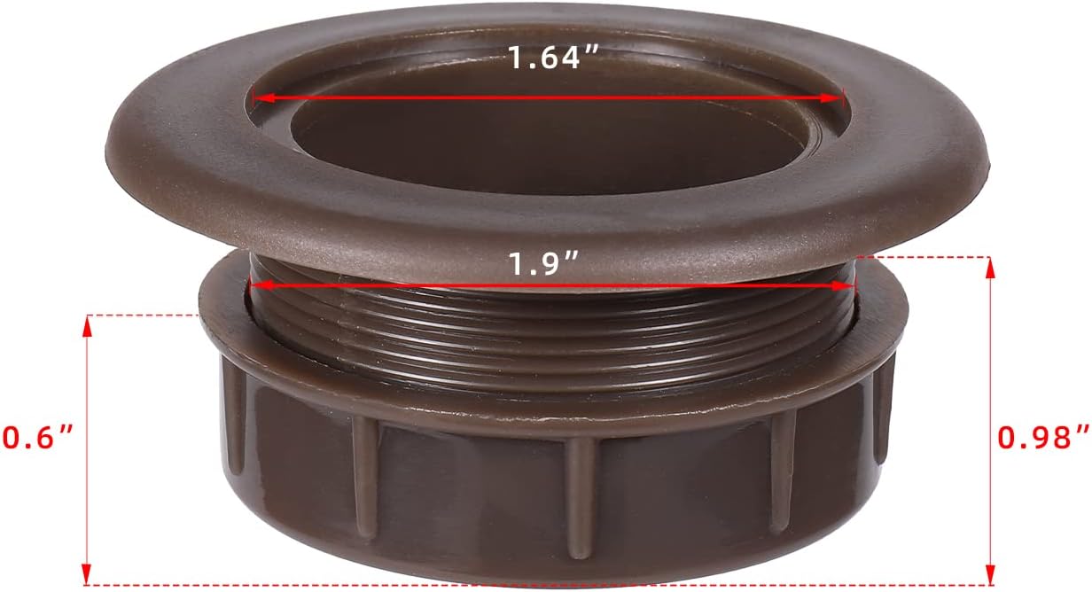Set tapón y tapa anillo para sombrilla