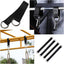 Kit 2 correas para columpio 50cm 400lb con gancho seguridad
