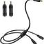 Adaptador solar 8mm divisor cable Y para panel solar portátil