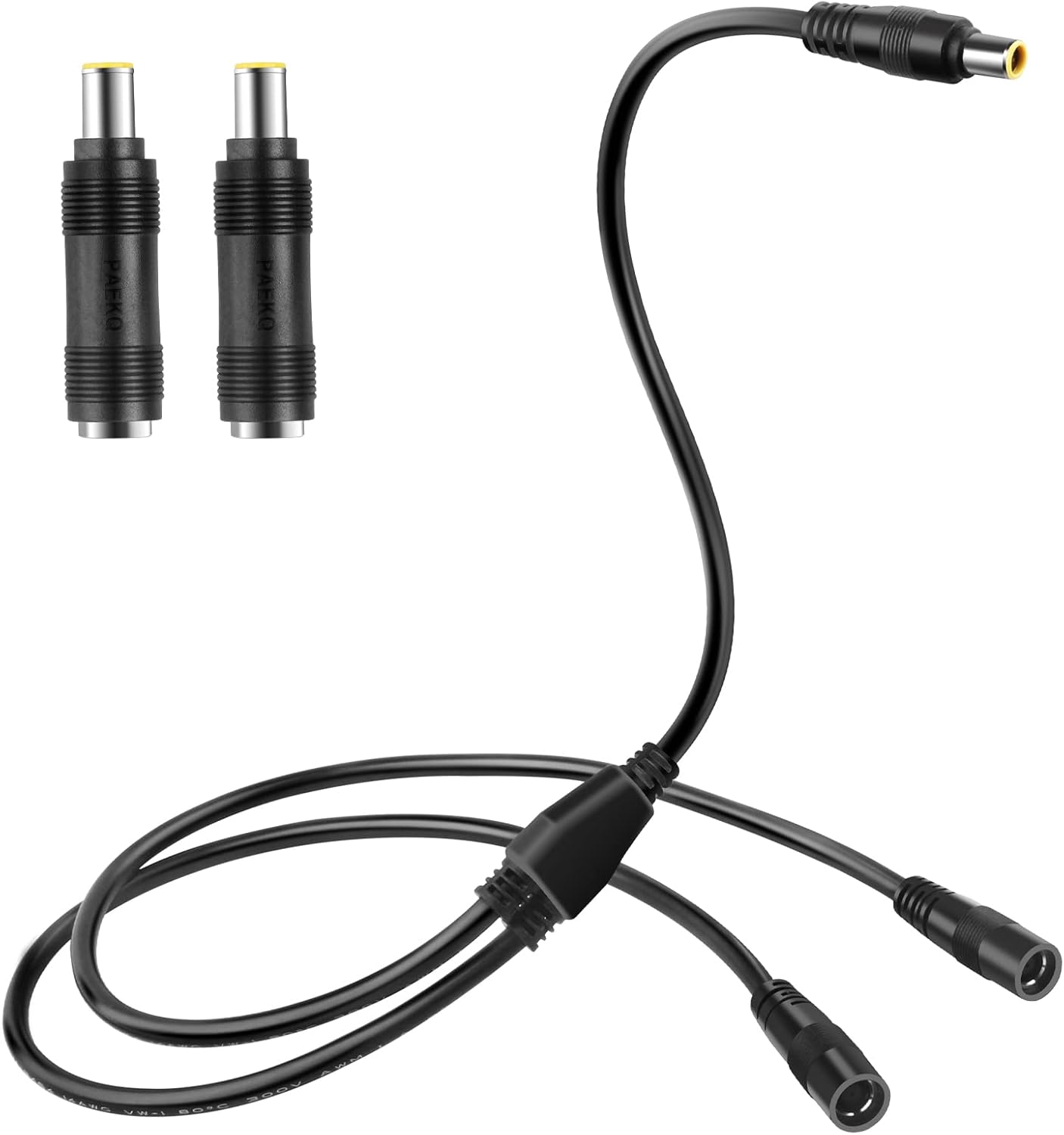 Adaptador solar 8mm divisor cable Y para panel solar portátil