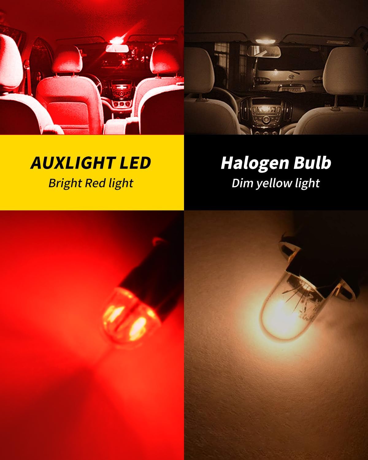 Bombilla LED SMD 3030 para coche interiores domo mapa
