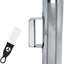 Güiro acero inox 8x3 con rascador percusión latina