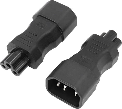 Adaptador C14 a C5 IEC 2 Unidades