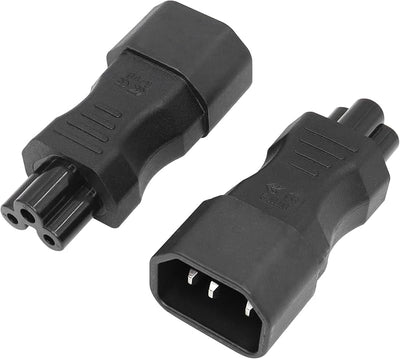 Adaptador C14 a C5 IEC 2 Unidades