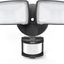 Luces LED seguridad sensor movimiento 40W 72ft IP65