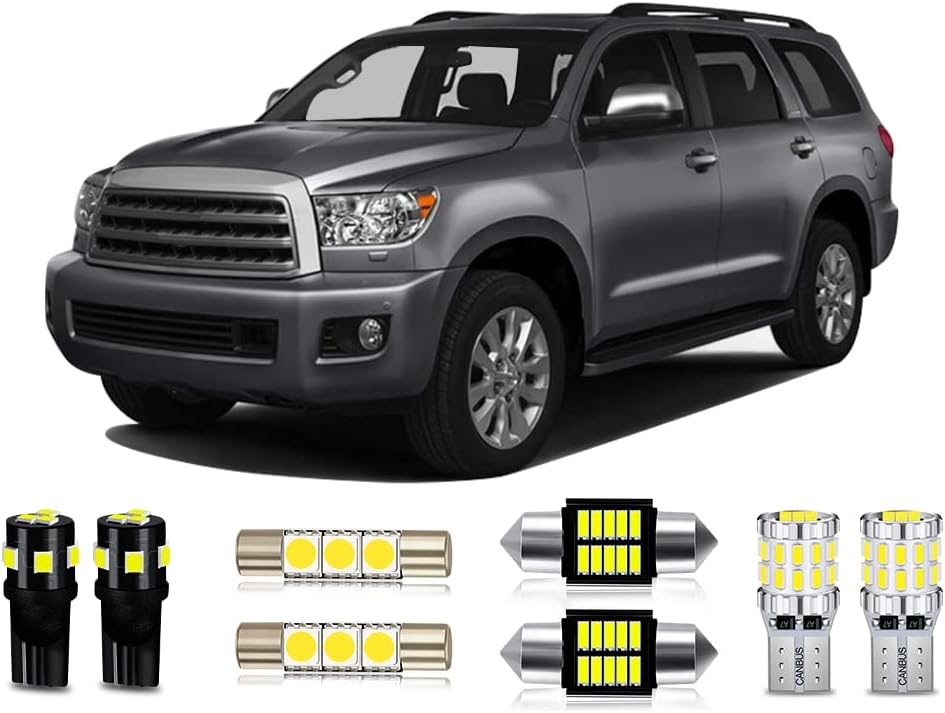 Pack bombillas LED blancas comp Toyota Sequoia 08-21
