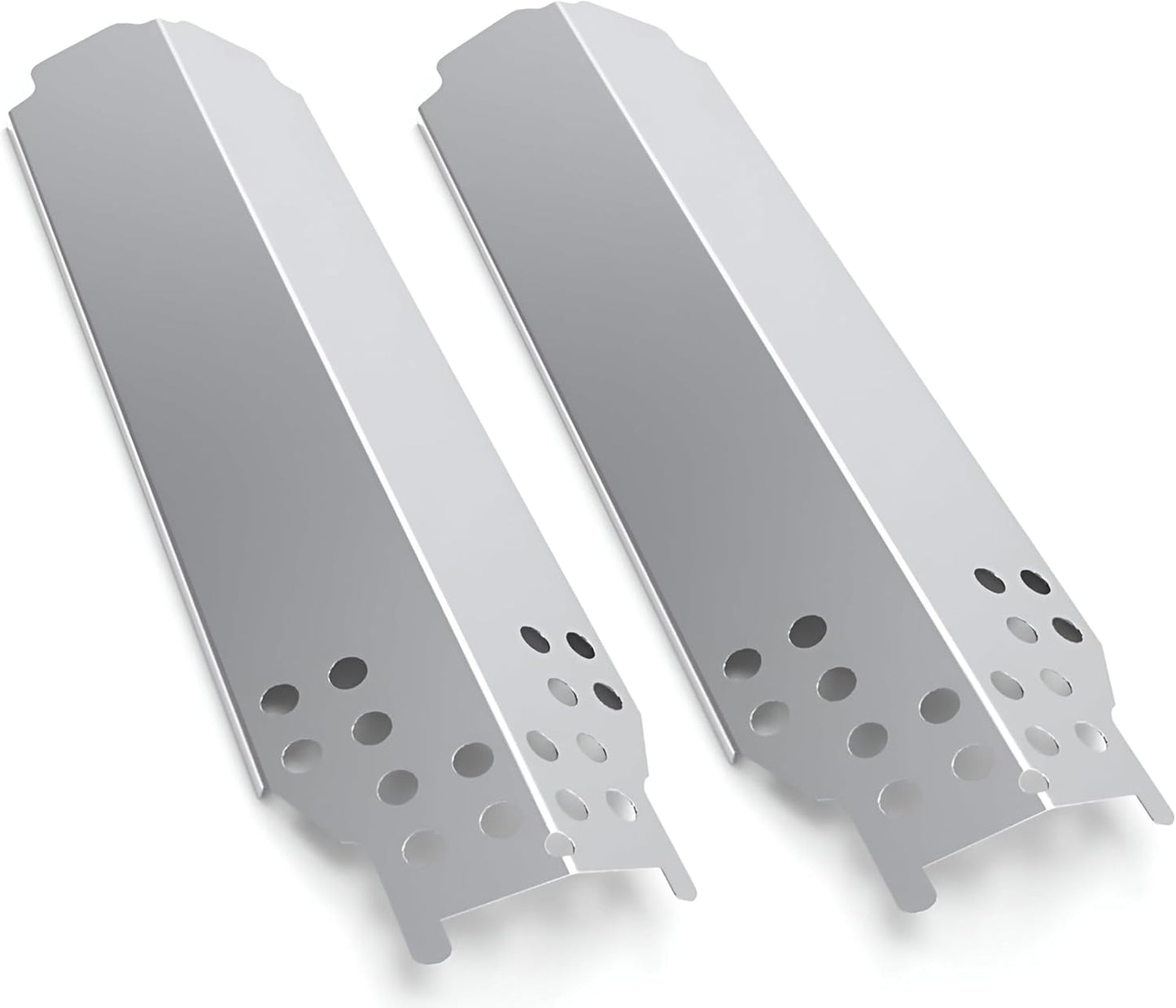 2 Pzas Placas Calor Acero Inox Parrilla Charbroil