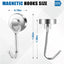 Ganchos magnéticos resistentes 40lb para nevera cocina barco