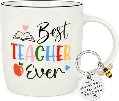 Taza regalo profesora 12oz fin de año navidad cumpleaños