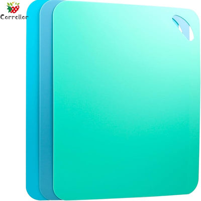 Alfombrillas corte plástico cocina set 6 tablas cortar color