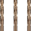 Set 3 Brocas Cobalto 15/32pulg para Metal Duro Acero Inox