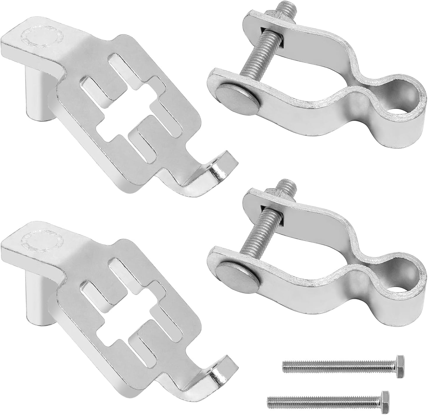 2 Bisagras Puerta Poste T con Pernos 1-3/8pulg