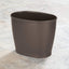 Papelera plástico ovalada para baño cocina oficina set 1