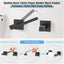 Set 10 Pzas Accesorios Baño Negro Mate 23.6pulg